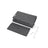 Over-Door Storage Organiser - Fabric - Grey - 4 Pocket Design for Practical and Spacious Wall Hanging Storage