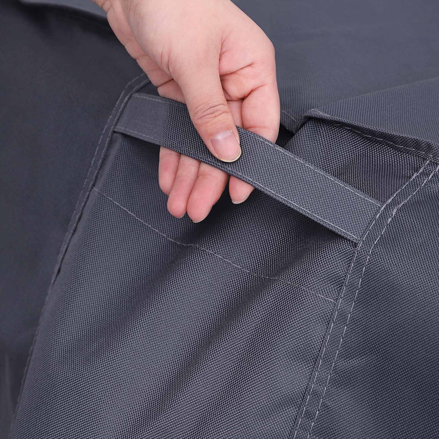 Outdoor Furniture Cover - 600D Oxford Fabric - Dark Grey - Waterproof and Anti-Fade