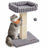 Cat Tree - With Sisal Posts and Perches - Dove Grey - 45 x 40 x 71 cm