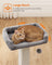 Cat Scratching Post - Wood - Natural - Multi-Level Climbing Tower