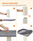 Cat Scratching Post - Wood - Natural - Multi-Level Climbing Tower