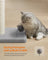 Cat Scratching Post - Dove Grey - Sisal