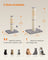 Cat Scratching Post - Dove Grey - Sisal