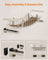 Wall-Mounted Cat Bridge - Wood - Natural