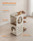 Cat Tree - Wood - Natural - Includes Scratching Post and Soft Ladder