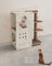 Cat Tree - Wood - Natural - Includes Scratching Post and Soft Ladder