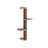 Wall-Mounted Cat Scratching Post - Engineered Wood - Natural - With Dual Perches