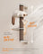 Wall-Mounted Cat Scratching Post - Engineered Wood - Natural - With Dual Perches