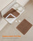 Wall-Mounted Cat Food Station - Wood - Natural Finish - Elevated Bowls Design