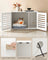 Cat Litter Box Enclosure - Cloud White - PCL