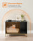 Cat Litter Box Enclosure - Black and Gold - PCL