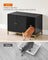 Cat Litter Box Enclosure - Black and Gold - PCL