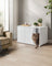 Cat Litter Box Enclosure - Plywood - Snow White - Toolless Assembly
