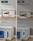 Cat Litter Box Enclosure - Plywood - Snow White - Toolless Assembly