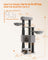 Heavy-Duty Cat Tower - Engineered Wood - Gray - 9 Scratching Posts