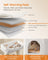 Cat Tree - Heavy-Duty Wood - Cream White and Beige - Large Perch with Self-Warming Pads and Multiple Scratching Posts