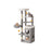 Multi-Level Cat Tree - Engineered Wood - Dove Grey - Includes Caves