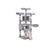 Cat Tree - XXL Design 168 cm - Wood - Light Grey