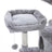 Cat Tree - XXL Design 168 cm - Wood - Light Grey