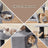 Large Cat Tree - Plush Fabric - Light Grey - With Scratching Post and Cuddle Cave