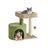 Cat Tree - 55L - Particleboard - Sisal Posts