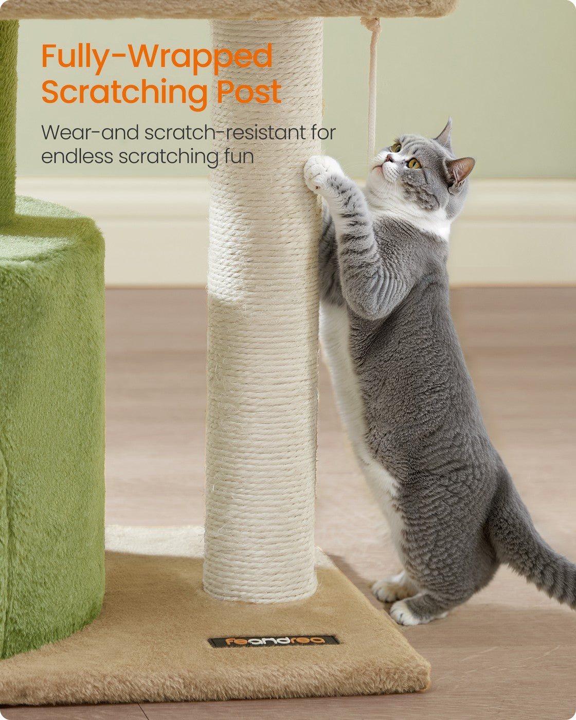 Cat Tree - 55L - Particleboard - Sisal Posts