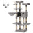 Cat Tree - Engineered Wood - Light Gray - XXL Design