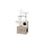 Cat Tree - Engineered Wood - Cloud White - 2-in-1 Design with Litter Box Enclosure and Scratching Posts