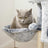 Cat Tower - 66 cm Height - Particle Board - Light Gray
