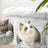 Cat Tower - 66 cm Height - Particle Board - Light Gray