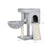 Cat Tower - 66 cm Height - Particle Board - Light Gray