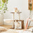 Cat House - Rustic Brown - Wooden