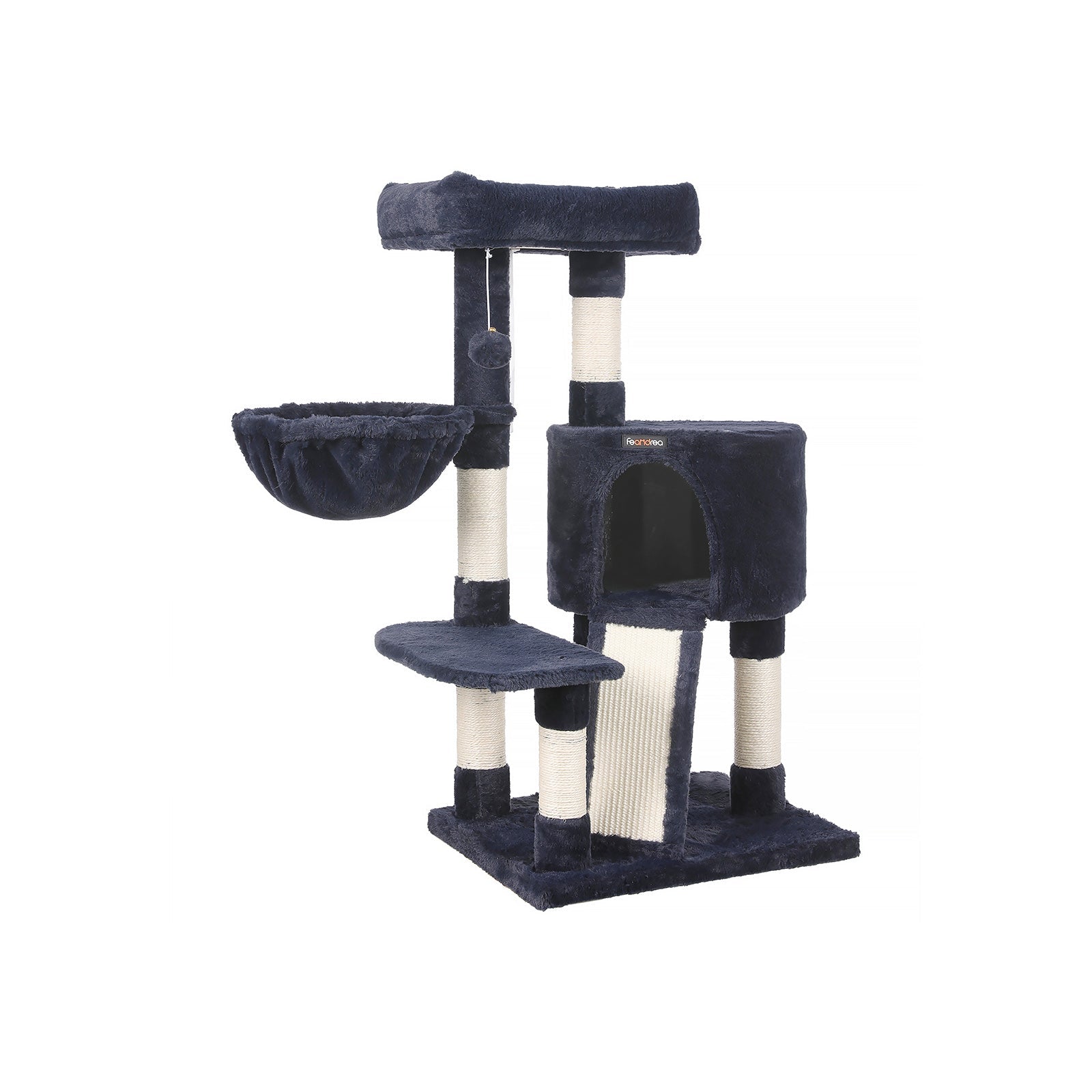 Cat Tower - Blue - Plush