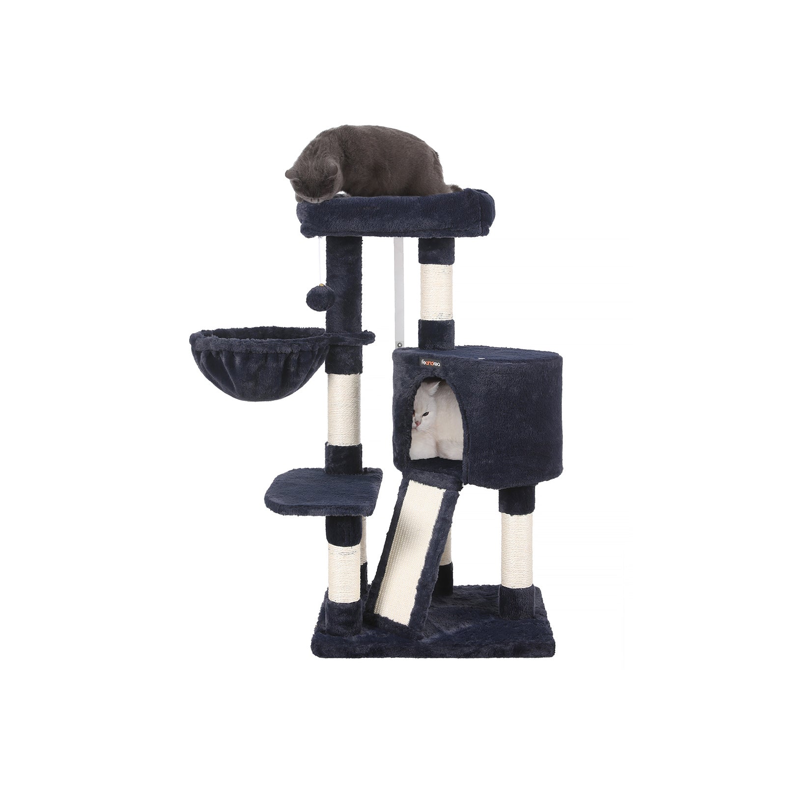 Cat Tower - Blue - Plush