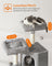 Cat Tower - Plywood - Light Grey - Includes Scratching Ramp