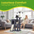 Cat Tree - Engineered Wood - Light Grey - Ideal for Indoor Cats and Kittens