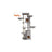 Cat Tower - Light Grey - Plush