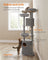 Cat Tower - Light Grey - Plush