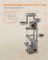 Cat Tower - Light Grey - Plush