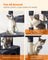 Cat Tree Tower - Wood - Light Grey - Multi-Level Activity Centre
