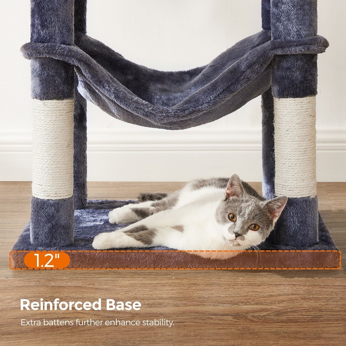 Cat Tower - Light Grey - PCT