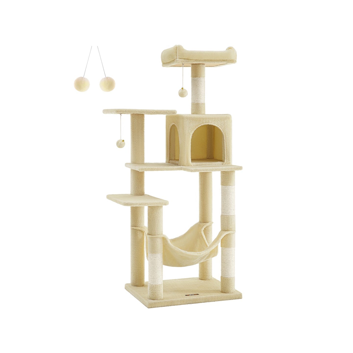 Cat Tree - Beige - Plush