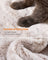Cat Tower - Ultra-Soft Fabric - White-Brown Ombré - Designed for Large Cats