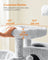 Cat Tower - Ultra-Soft Fabric - White-Grey Ombré - Designed for Large Cats