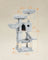 Cat Tower - Ultra-Soft Fabric - White-Grey Ombré - Designed for Large Cats