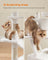 Cat Tree - Engineered Wood - Cream White - 168 cm Tall with 13 Scratching Posts
