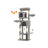 Multi-Level Cat Condo - Engineered Wood - Dove Grey - 2 Caves