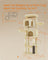 Cat Tree - Engineered Wood - Sand Beige - Multi-Level with 5 Scratching Posts and 2 Caves