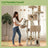 Large Cat Tree - Engineered Wood - Smoky Gray - 13 Scratching Posts
