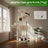Large Cat Tree - Engineered Wood - Smoky Gray - 13 Scratching Posts